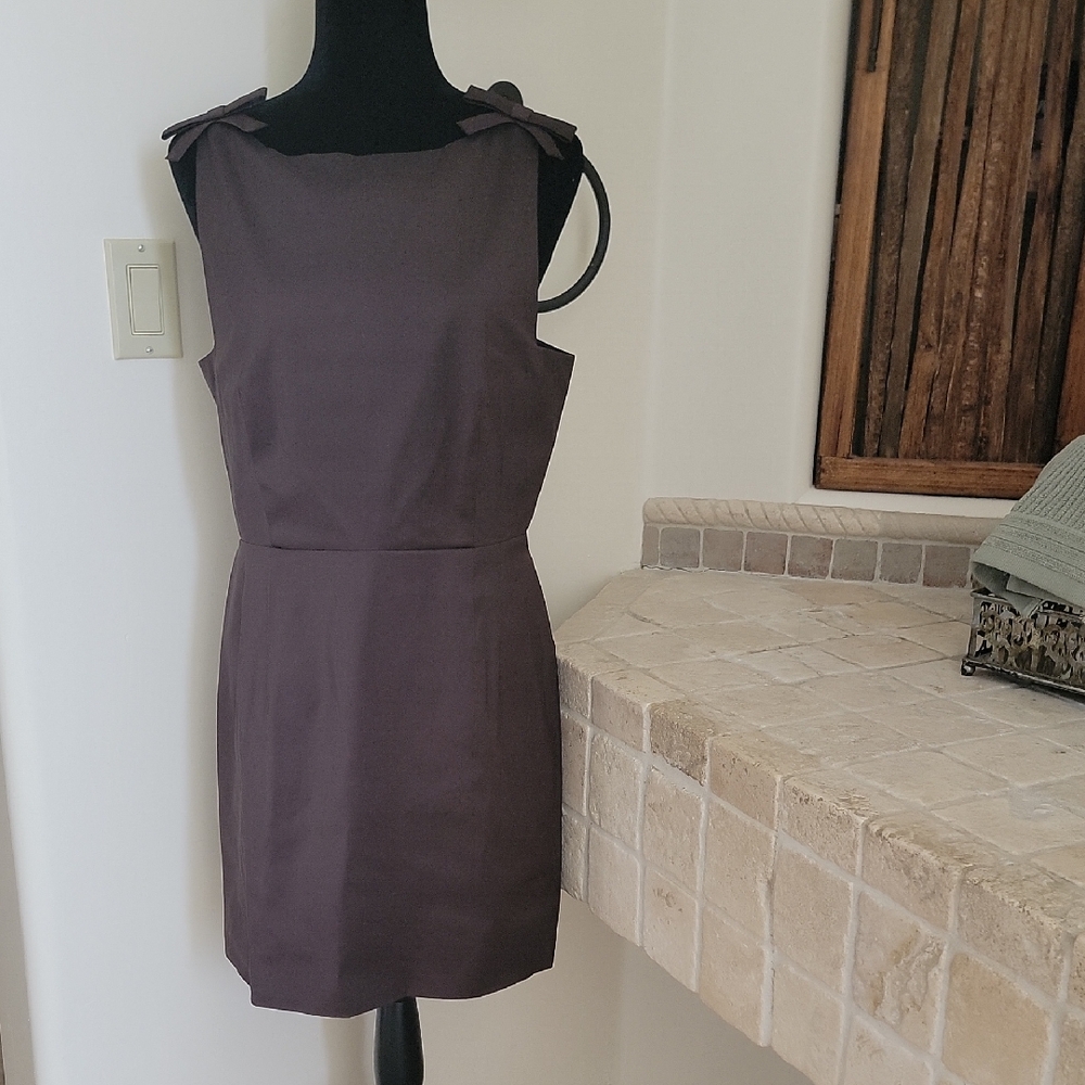 Gianni Bini Chic Brown Mini Dress